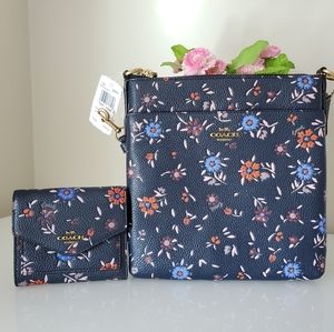 Coach Kitt Messenger and Small Wallet